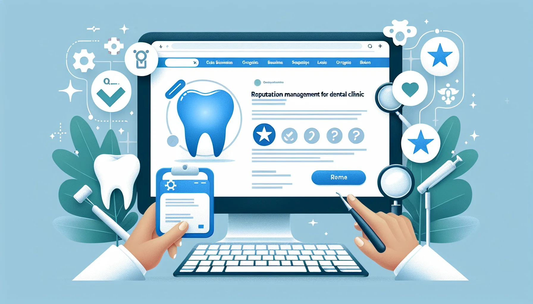 Cómo manejar la reputación online en clínicas dentales privadas