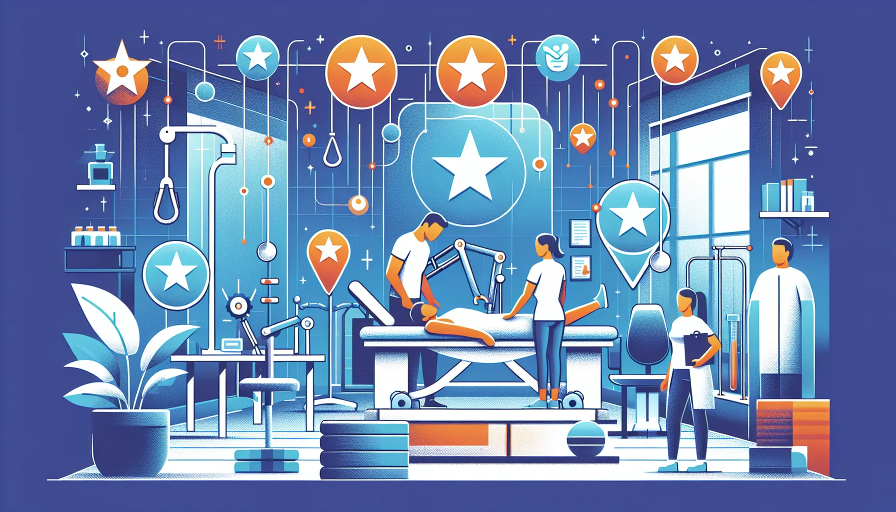 Cómo mejorar valoración media online de centros de fisioterapia